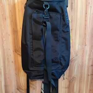 New with tags True Religion Black Travel Duffle/Backpack Sling Bag
